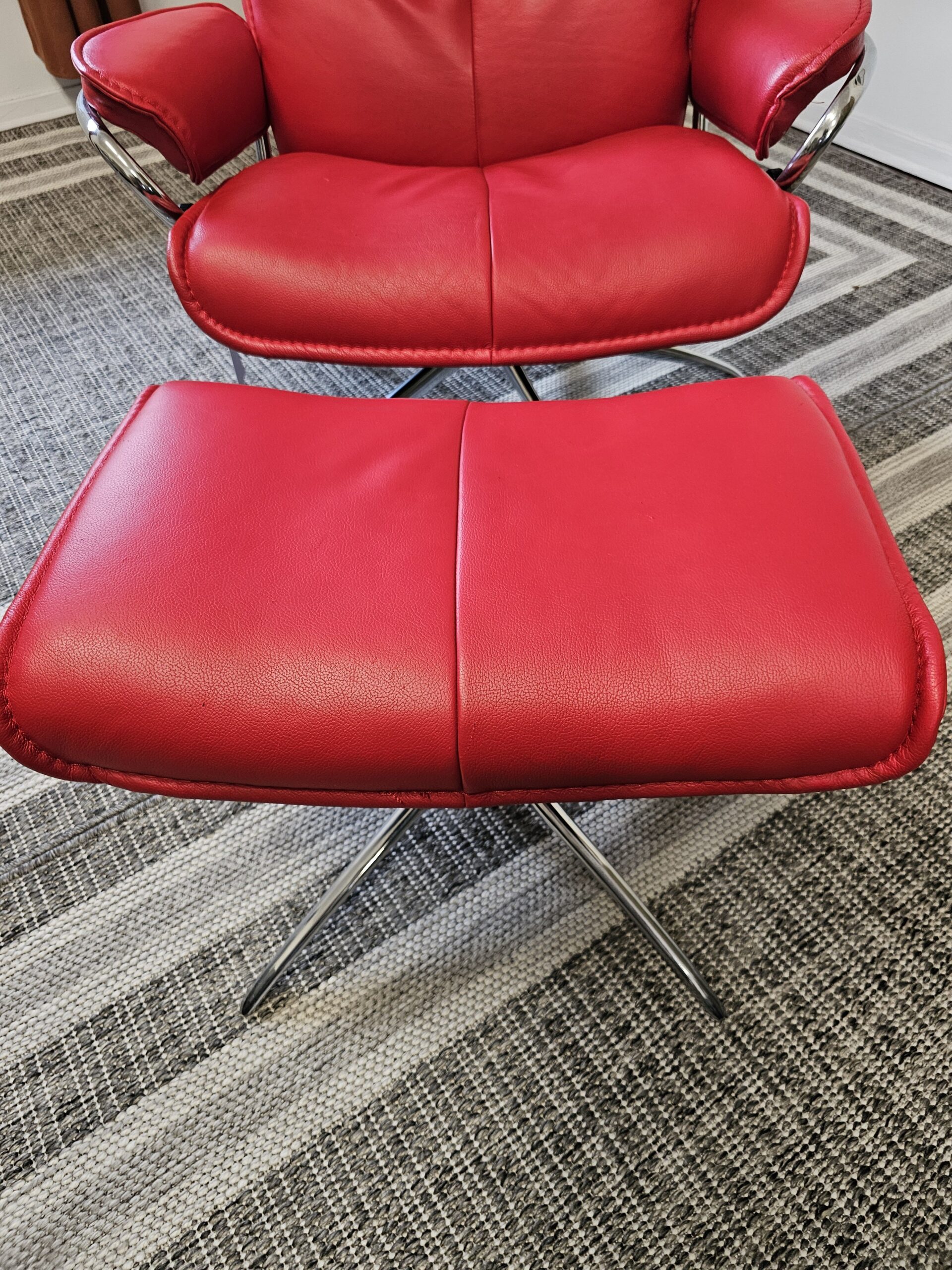 Stressless® City lenestol med krakk - Bilde 16
