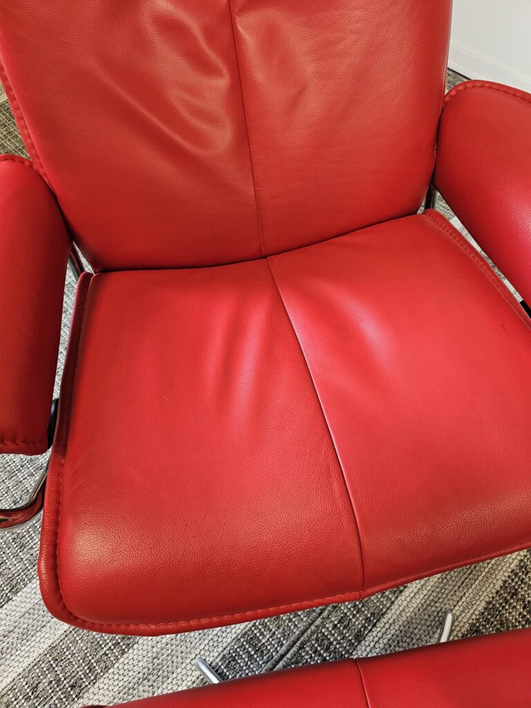 Stressless® City lenestol med krakk