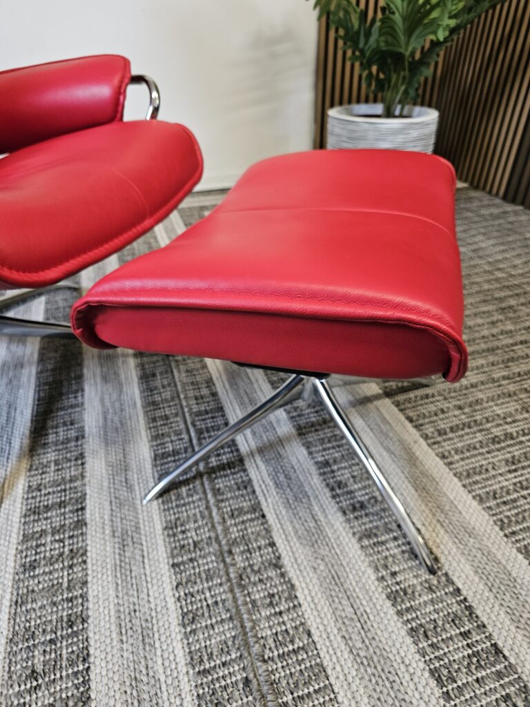 Stressless® City lenestol med krakk