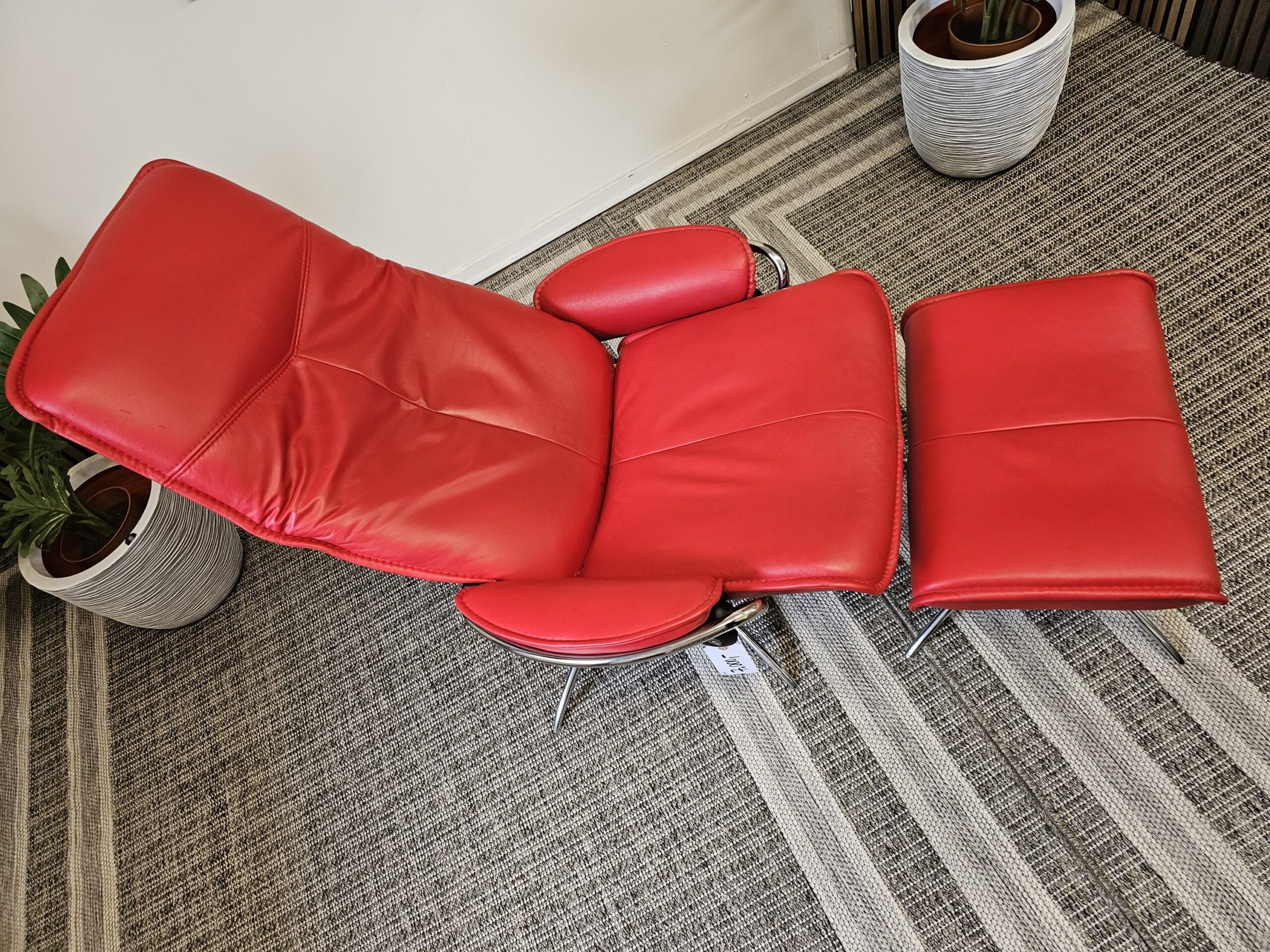 Stressless® City lenestol med krakk - Bilde 13