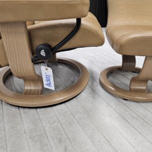 Stressless® Wing Medium lenestol med krakk - Bilde 4