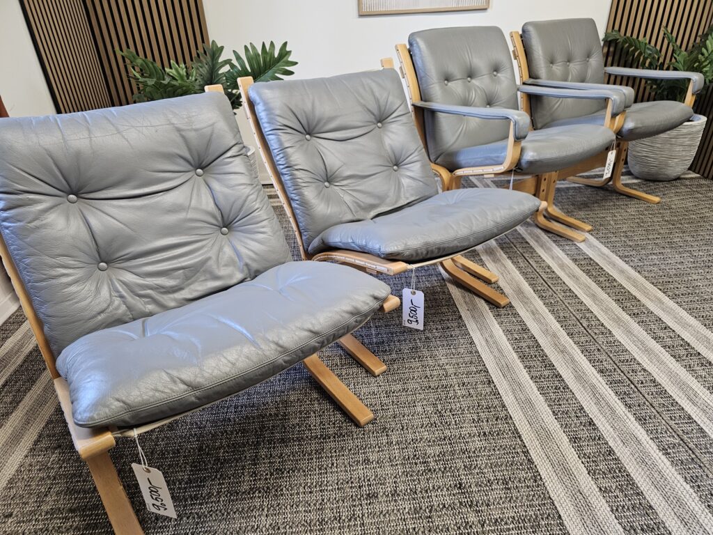 4 stk. Ikonisk Siesta lenestoler