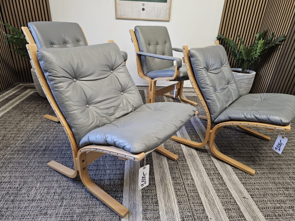 4 stk. Ikonisk Siesta lenestoler