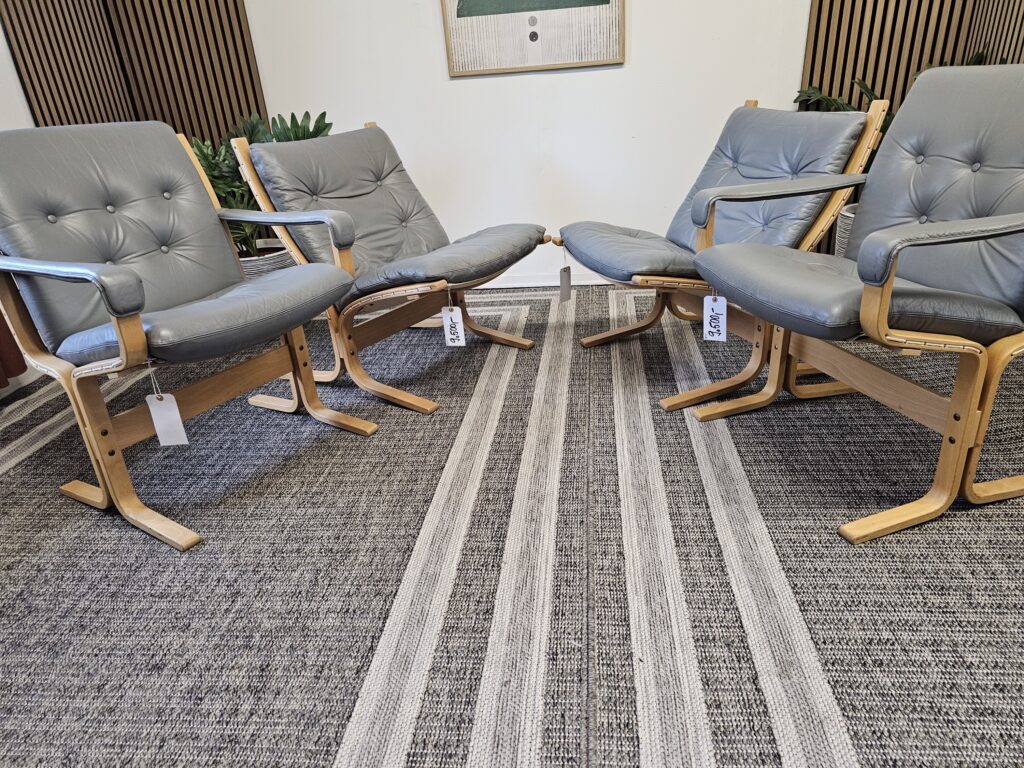 4 stk. Ikonisk Siesta lenestoler
