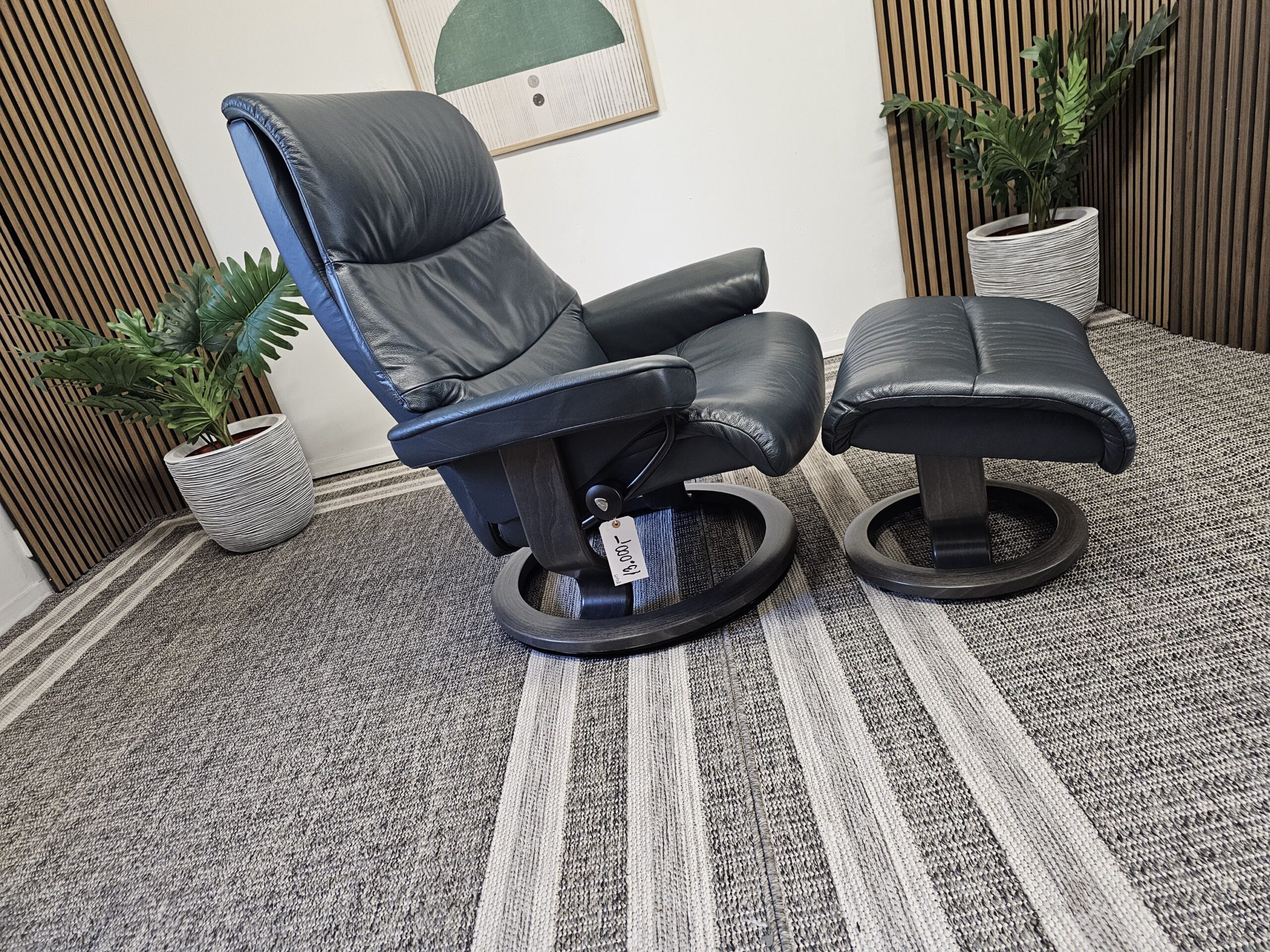 Stressless® View lenestol med krakk - Bilde 2