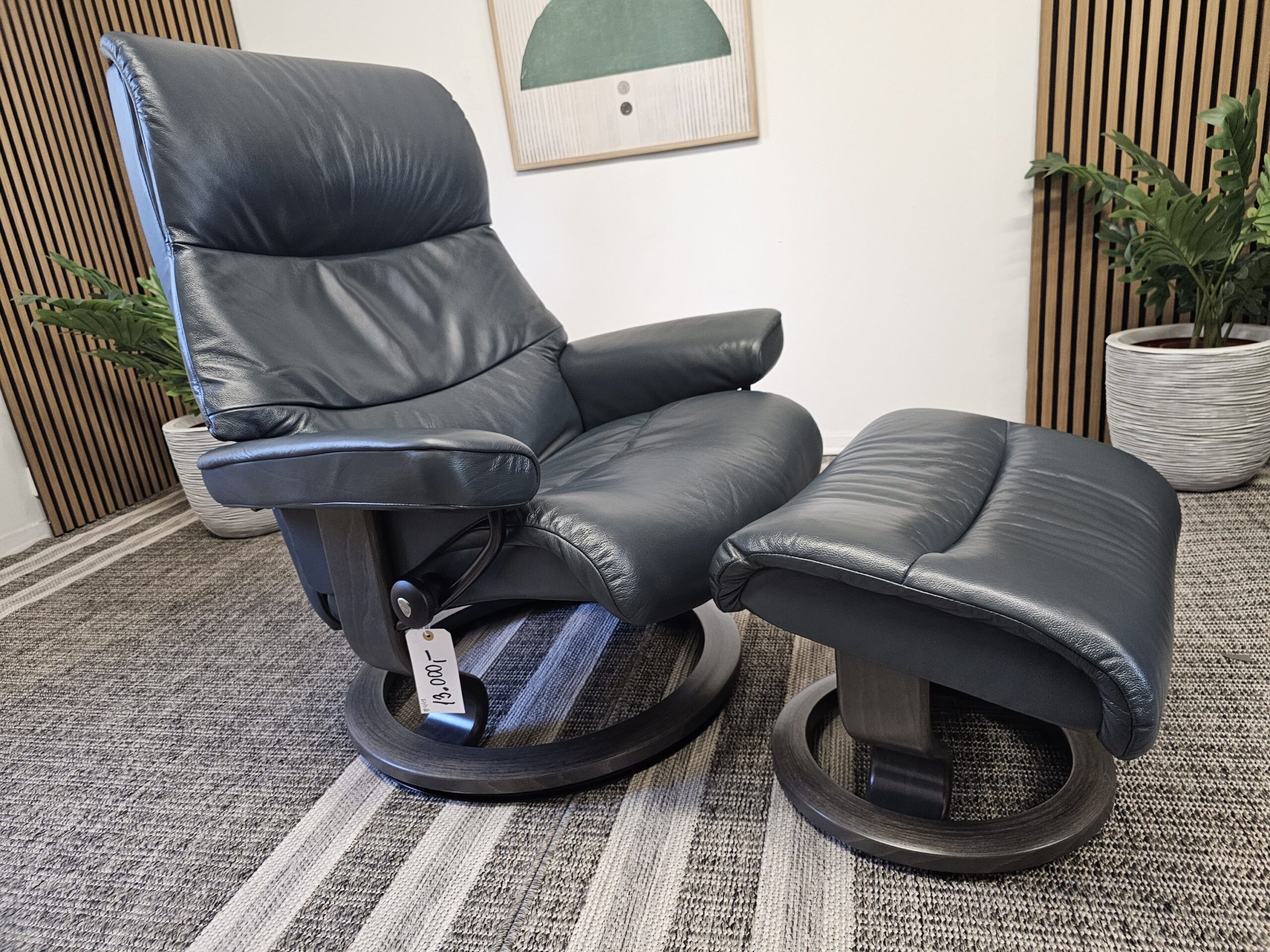 Stressless® View lenestol med krakk - Bilde 8
