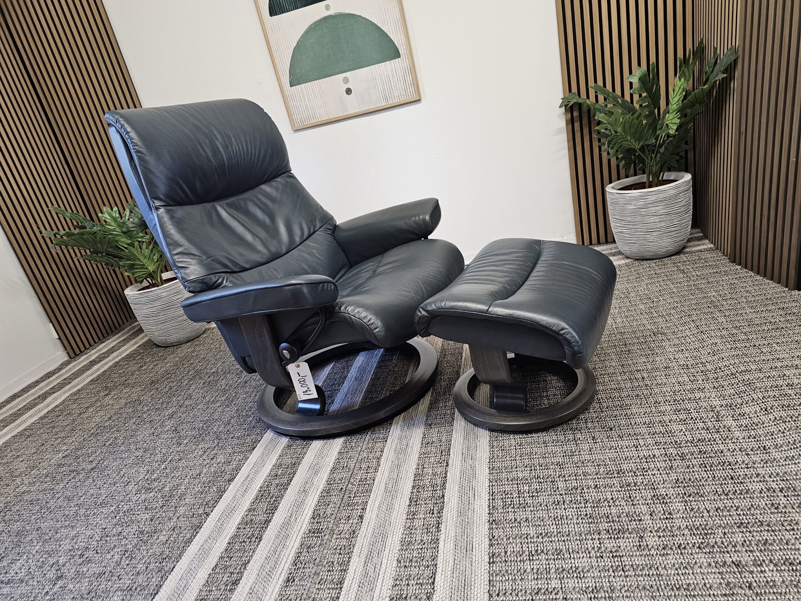 Stressless® View lenestol med krakk - Bilde 3