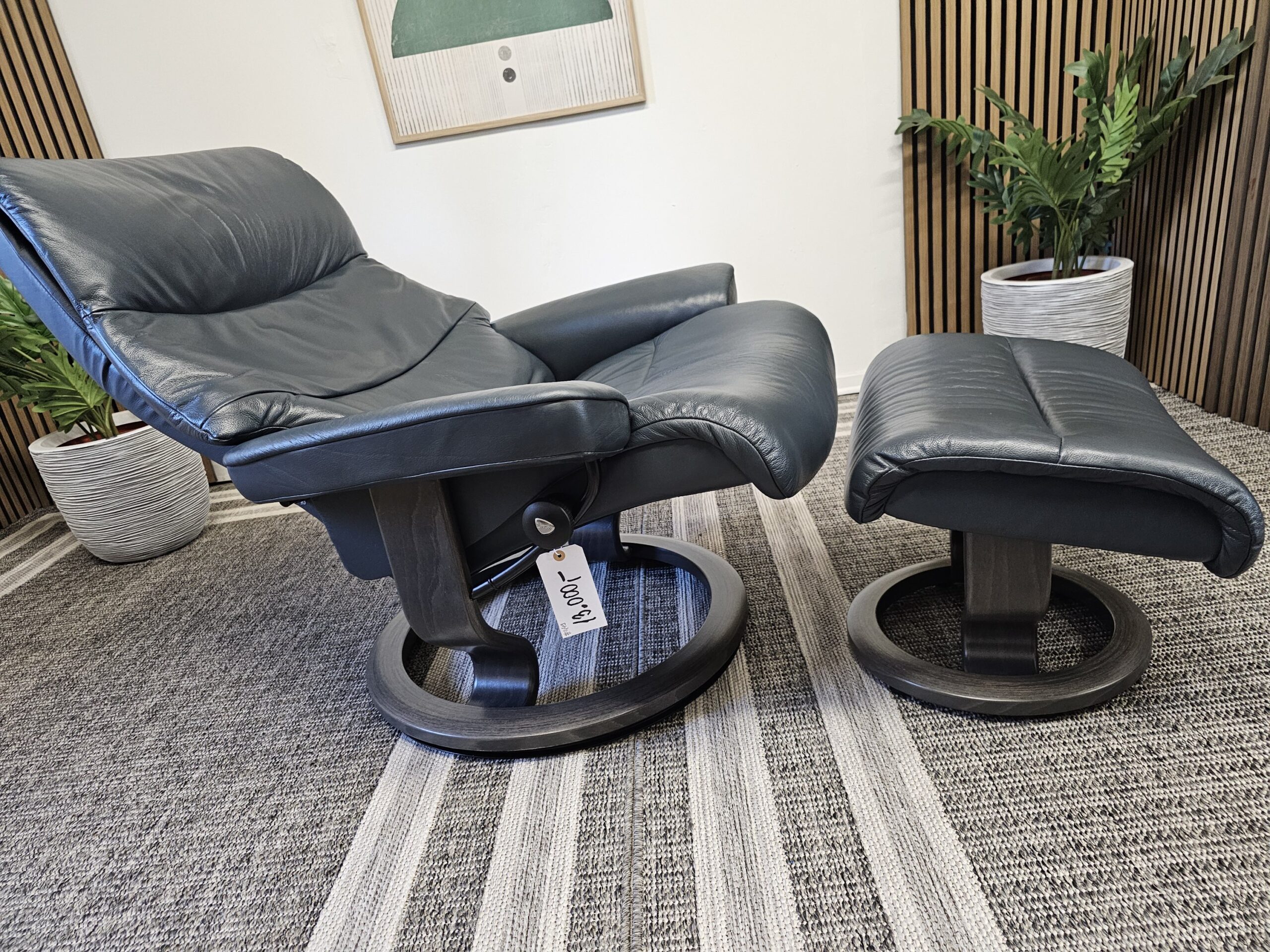 Stressless® View lenestol med krakk - Bilde 4