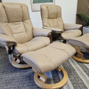 2 stk. Stressless® Mayfair lenestoler m/krakk