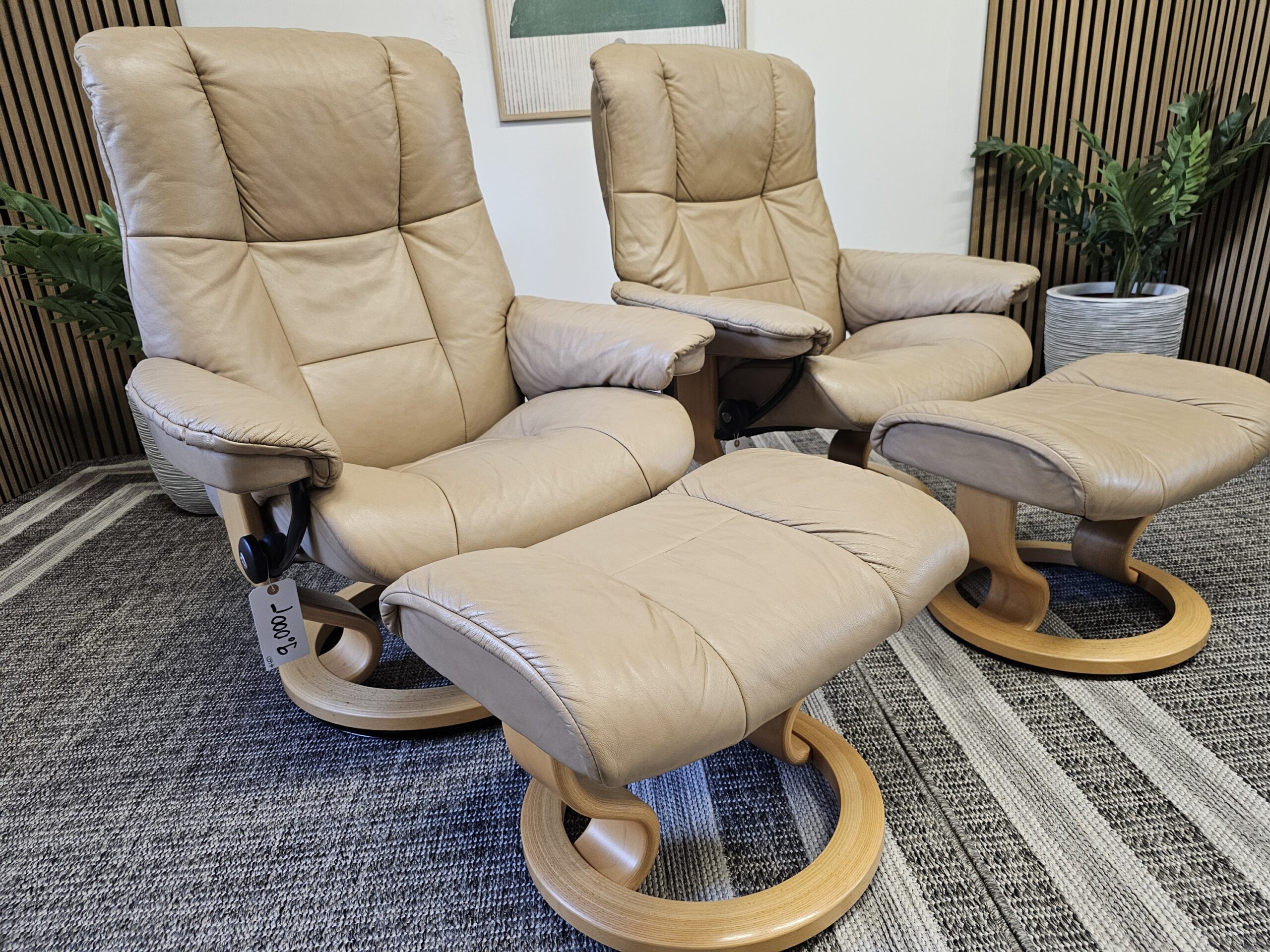 2 stk. Stressless® Mayfair lenestoler m/krakk - Bilde 1