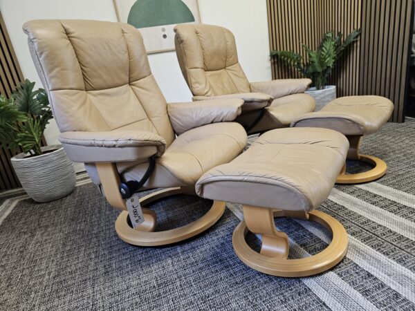 2 stk. Stressless® Mayfair lenestoler m/krakk