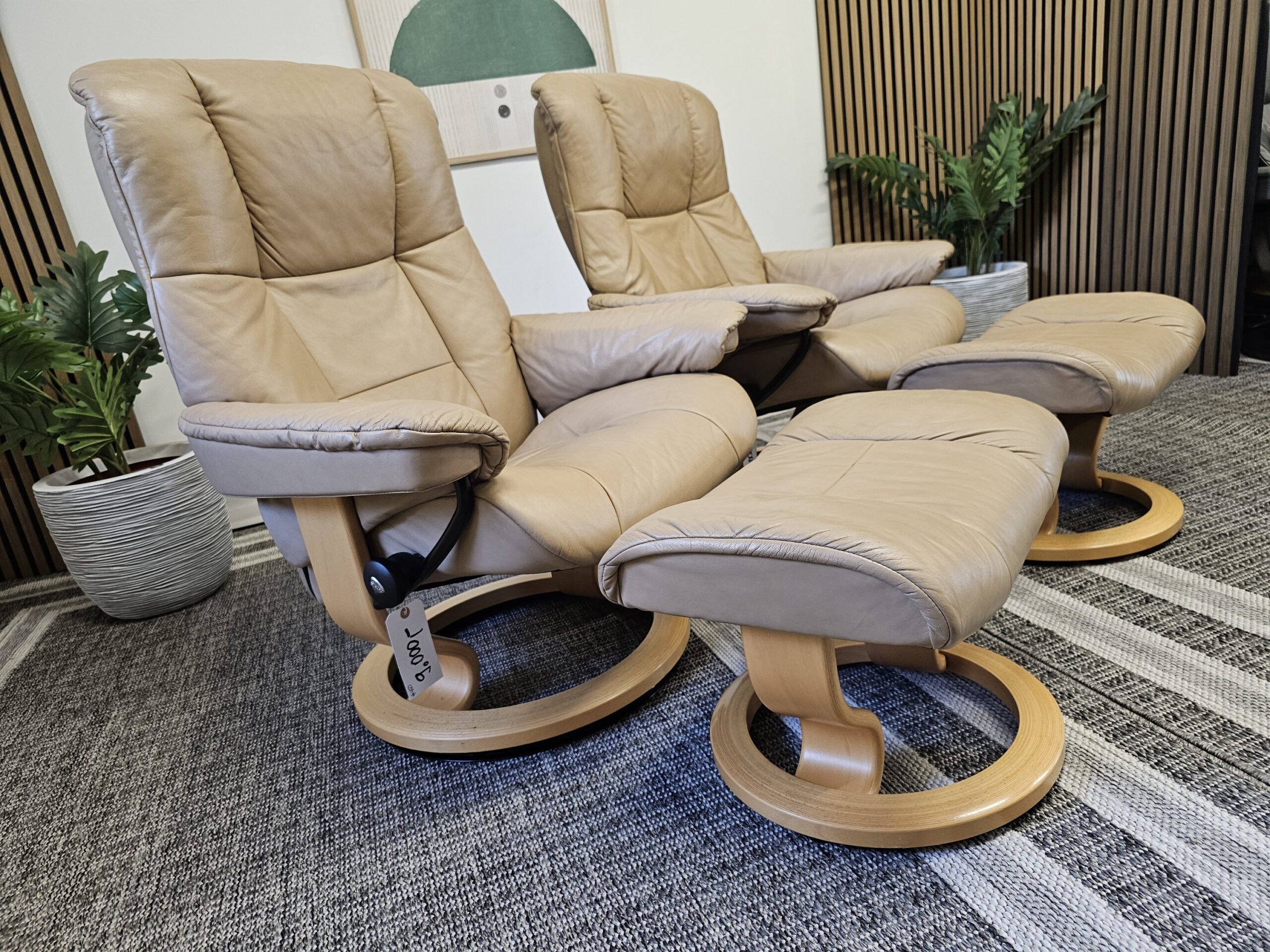 2 stk. Stressless® Mayfair lenestoler m/krakk - Bilde 16