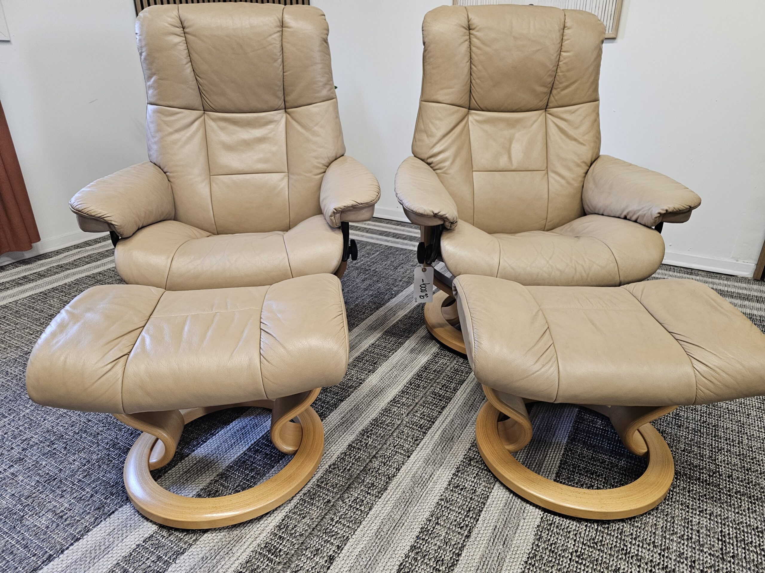 2 stk. Stressless® Mayfair lenestoler m/krakk - Bilde 11