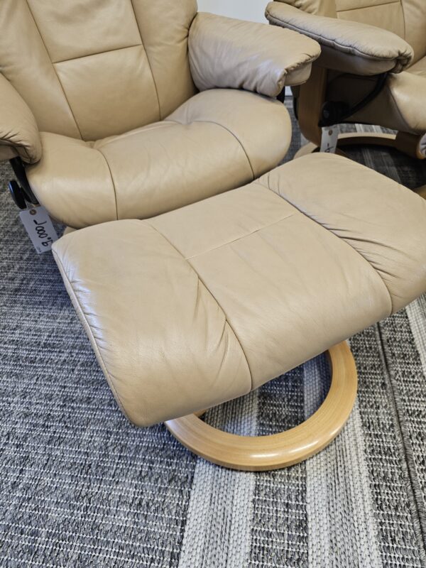 2 stk. Stressless® Mayfair lenestoler m/krakk