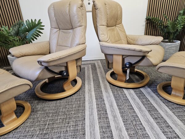 2 stk. Stressless® Mayfair lenestoler m/krakk