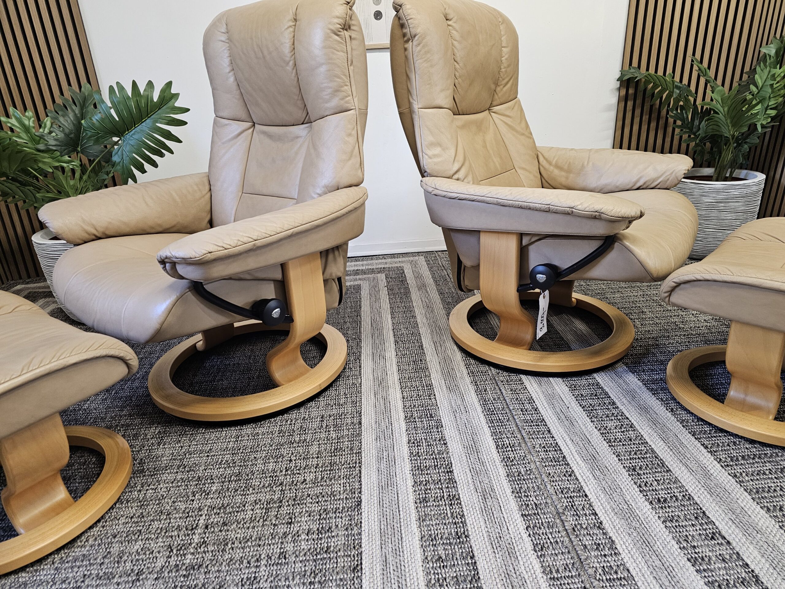 2 stk. Stressless® Mayfair lenestoler m/krakk - Bilde 3