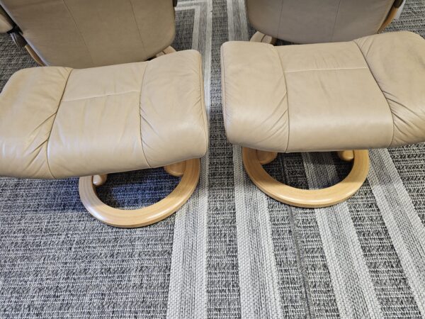 2 stk. Stressless® Mayfair lenestoler m/krakk