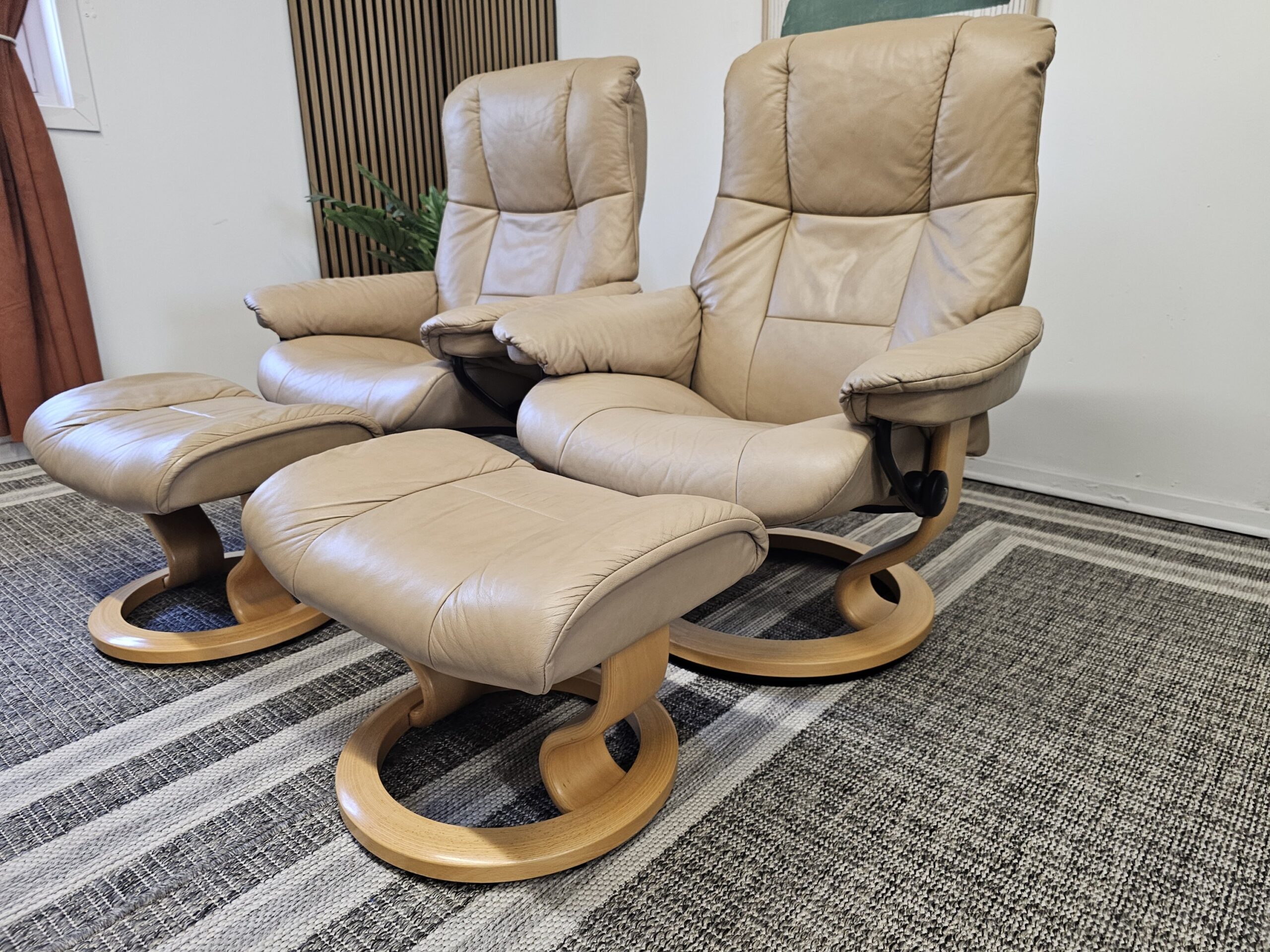 2 stk. Stressless® Mayfair lenestoler m/krakk - Bilde 4