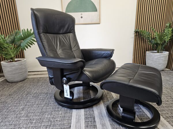 Stressless® Classic lenestol med krakk