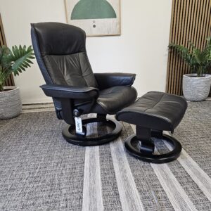 Stressless® Classic lenestol med krakk - Bilde 2