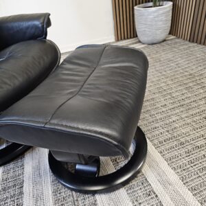 Stressless® Classic lenestol med krakk - Bilde 9