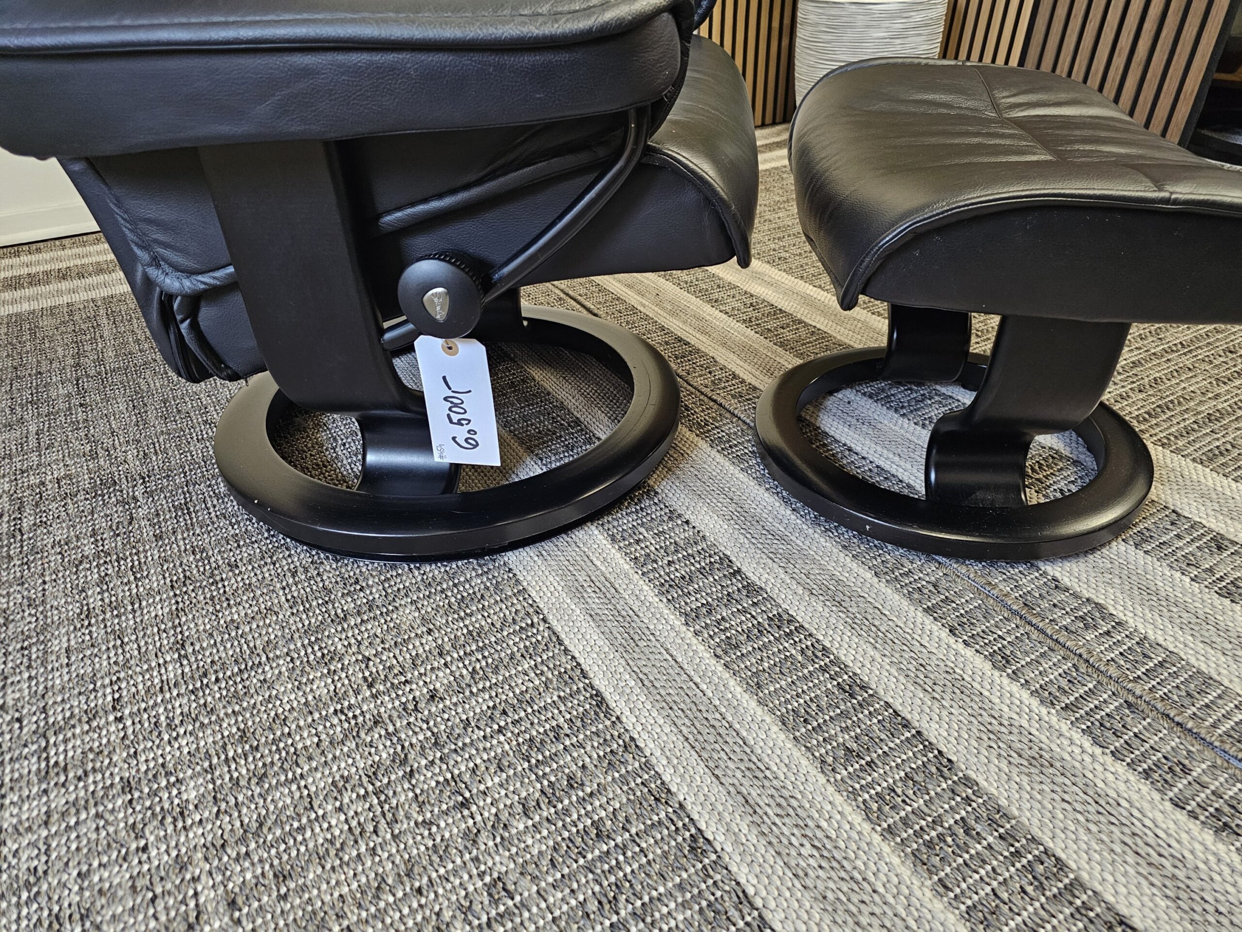 Stressless® Classic lenestol med krakk - Bilde 6