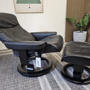Stressless® Classic lenestol med krakk - Bilde 3