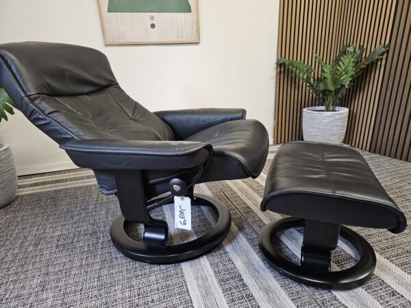 Stressless® Classic lenestol med krakk