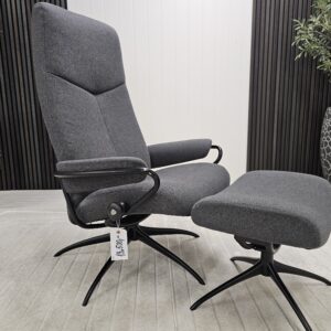 Stressless® City høyrygg lenestol med krakk - Bilde 10