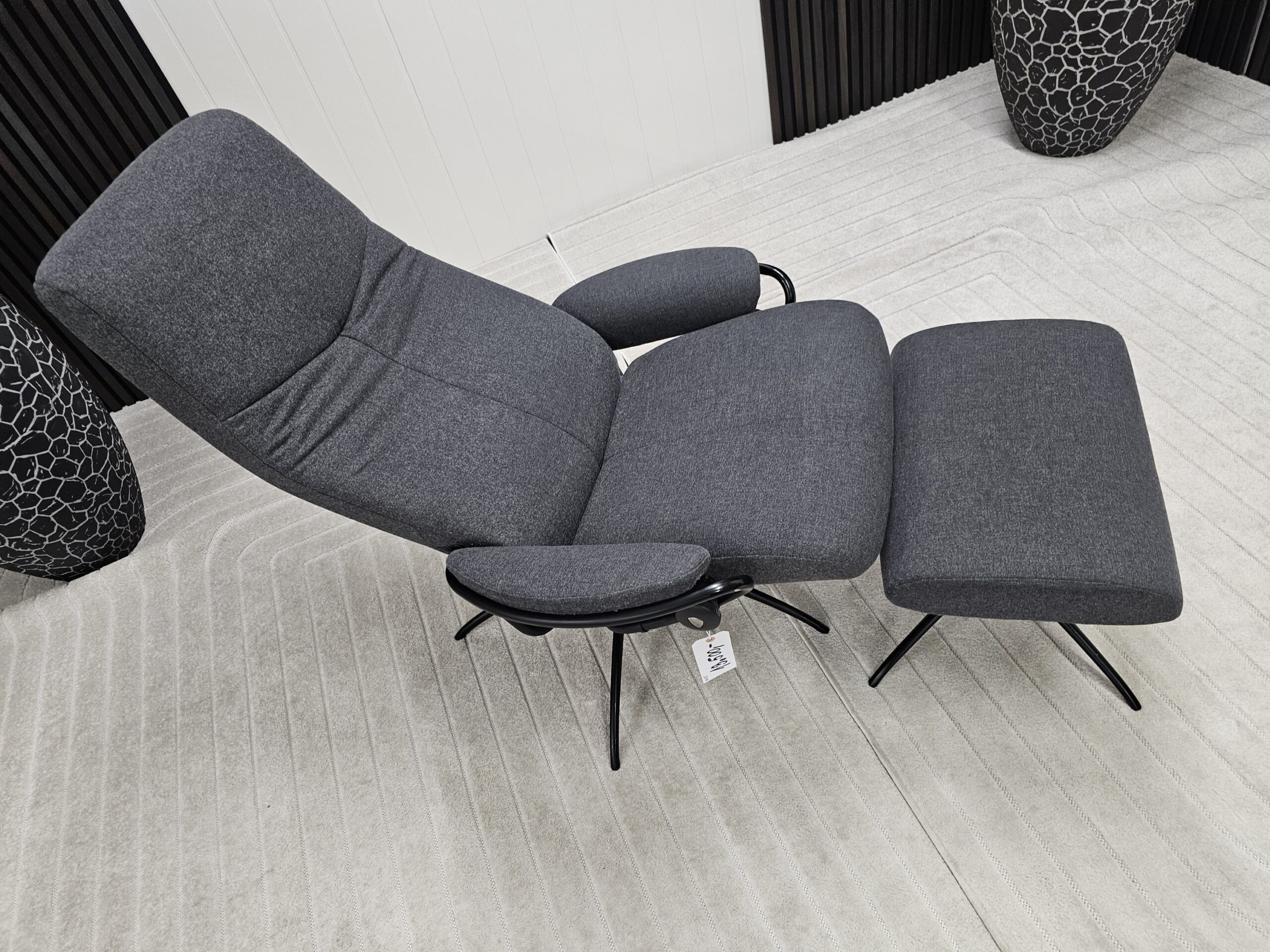 Stressless® City høyrygg lenestol med krakk - Bilde 4
