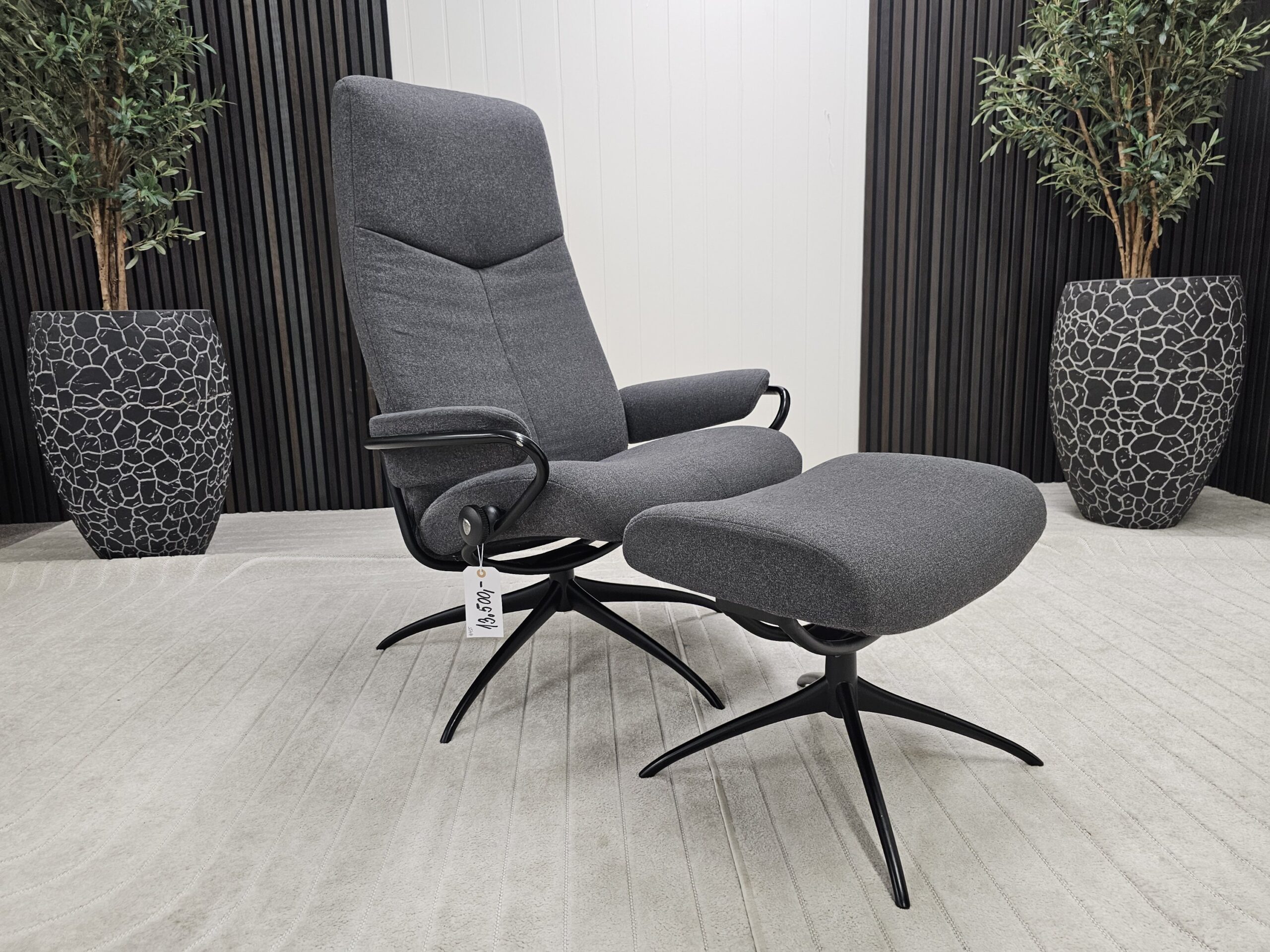 Stressless® City høyrygg lenestol med krakk - Bilde 12