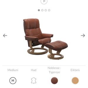 2 stk. Stressless Mayfair lenestoler m/krakk - Bilde 4