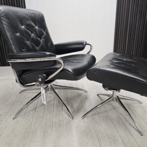 Stressless® Metro lav rygg lenestol med krakk - Bilde 9