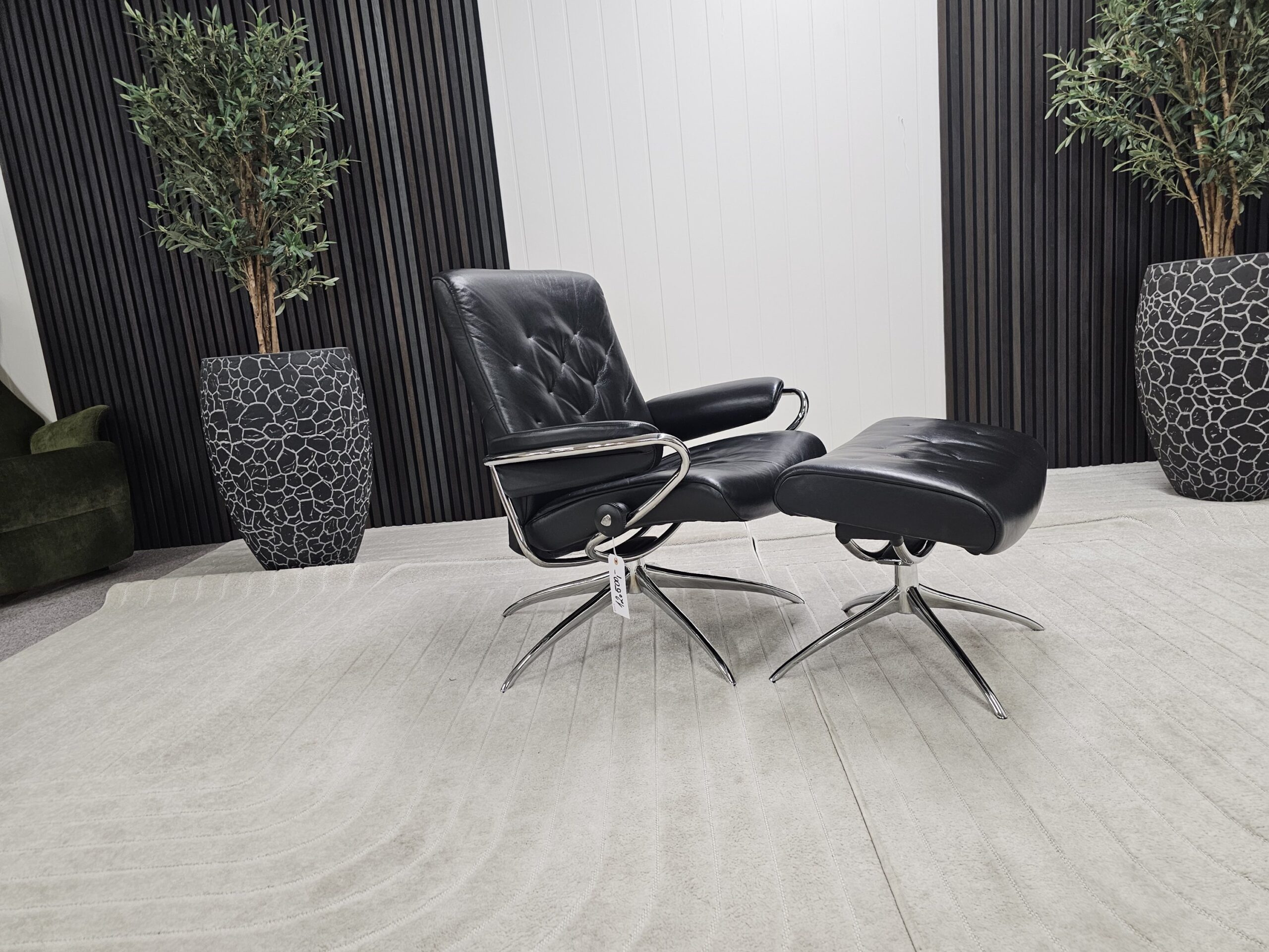 Stressless® Metro lav rygg lenestol med krakk - Bilde 11