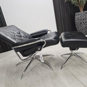 Stressless® Metro lav rygg lenestol med krakk - Bilde 8