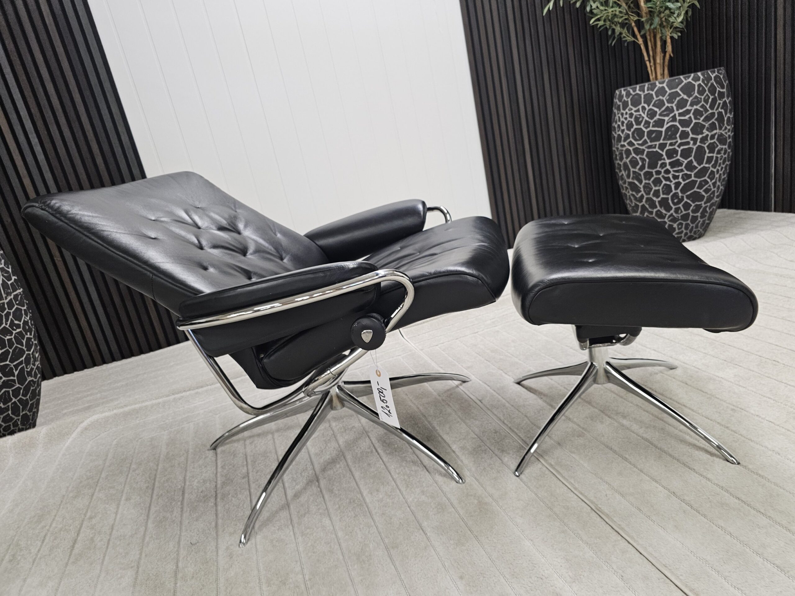 Stressless® Metro lav rygg lenestol med krakk - Bilde 8