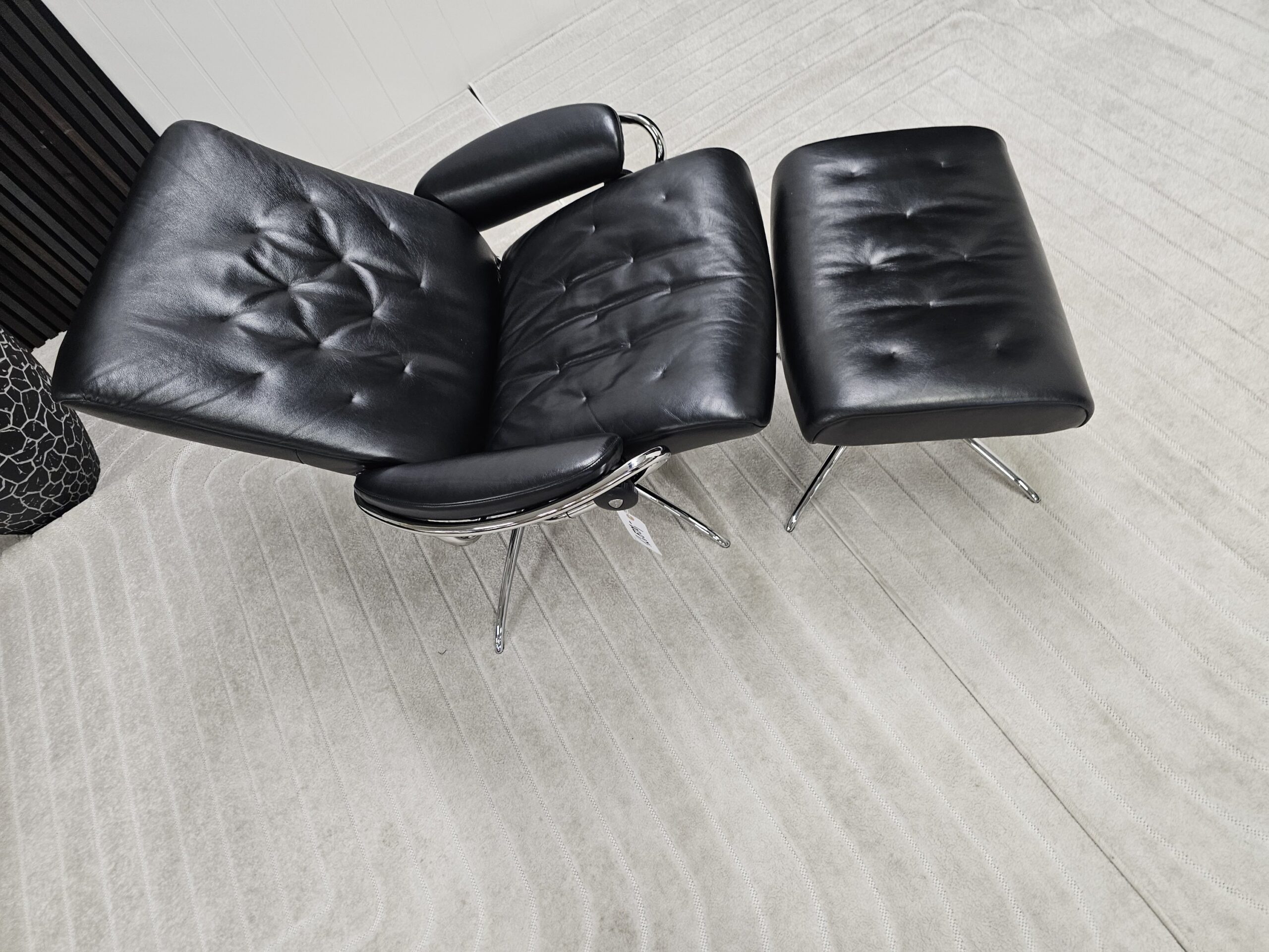 Stressless® Metro lav rygg lenestol med krakk - Bilde 4