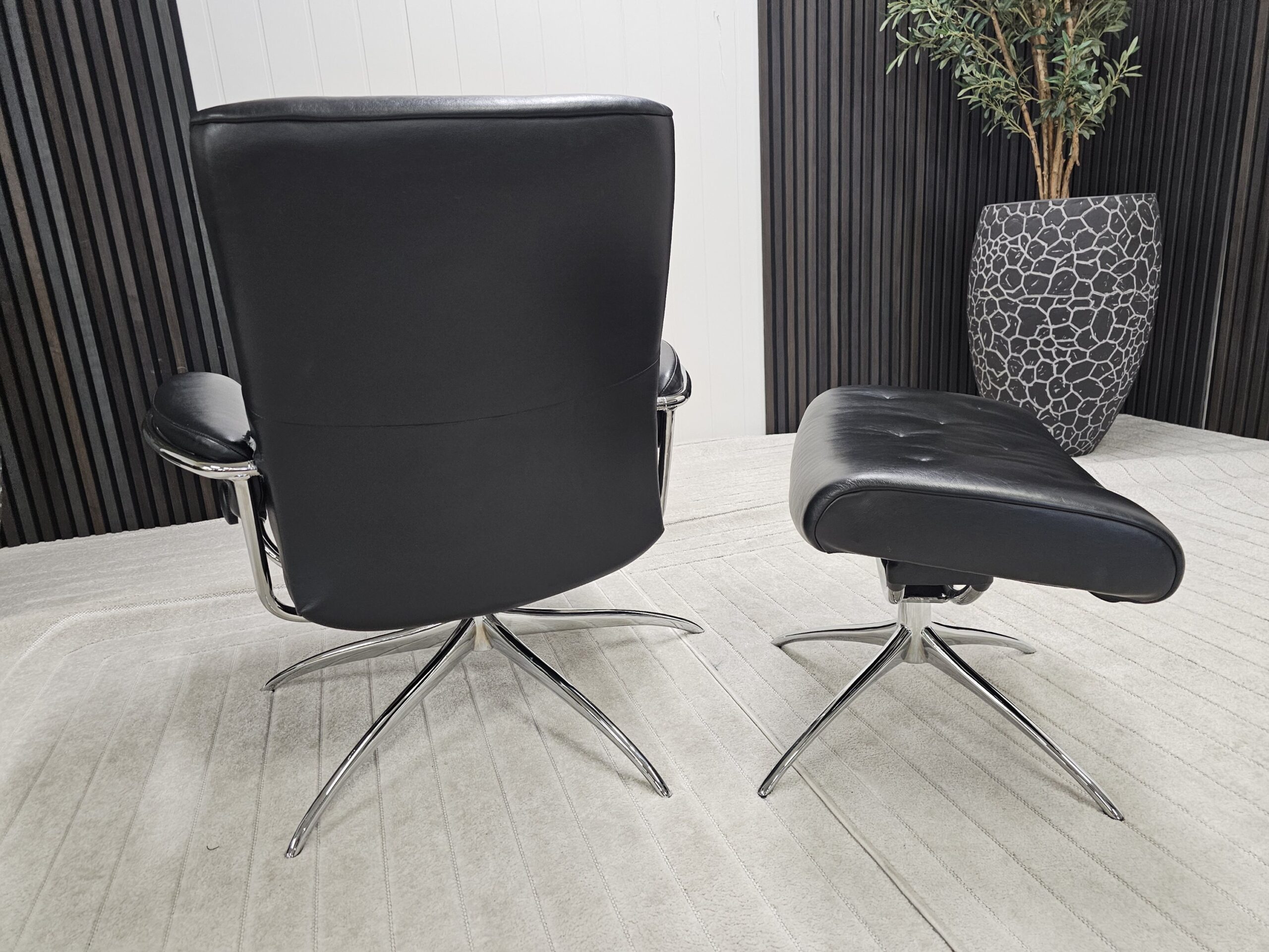 Stressless® Metro lav rygg lenestol med krakk - Bilde 5
