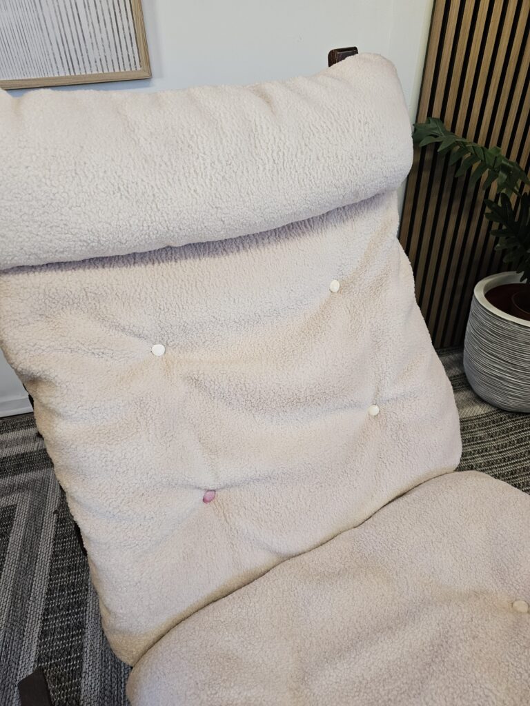 2 stk. Siesta høyrygg lenestoler