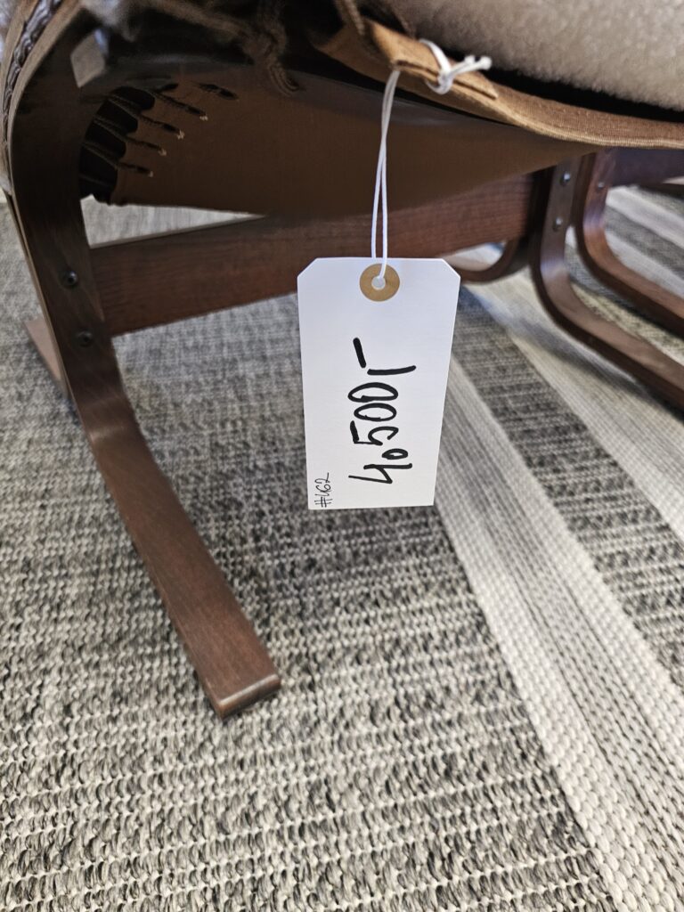 2 stk. Siesta høyrygg lenestoler