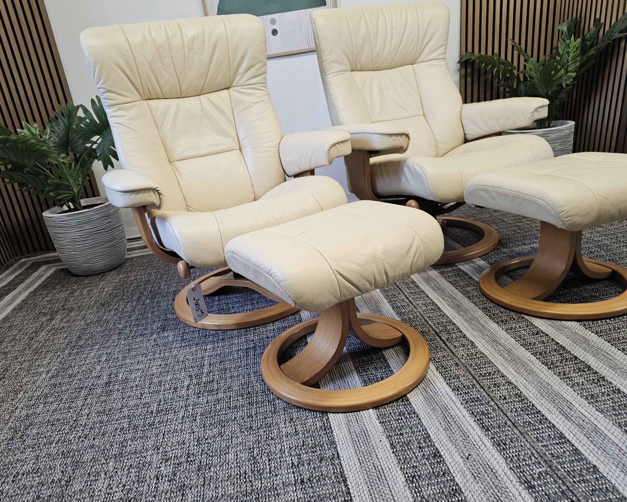 IMG Ekornes lenestoler med krakk - Bilde 2