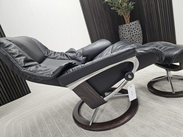 Stressless® Live Signature lenestol med krakk