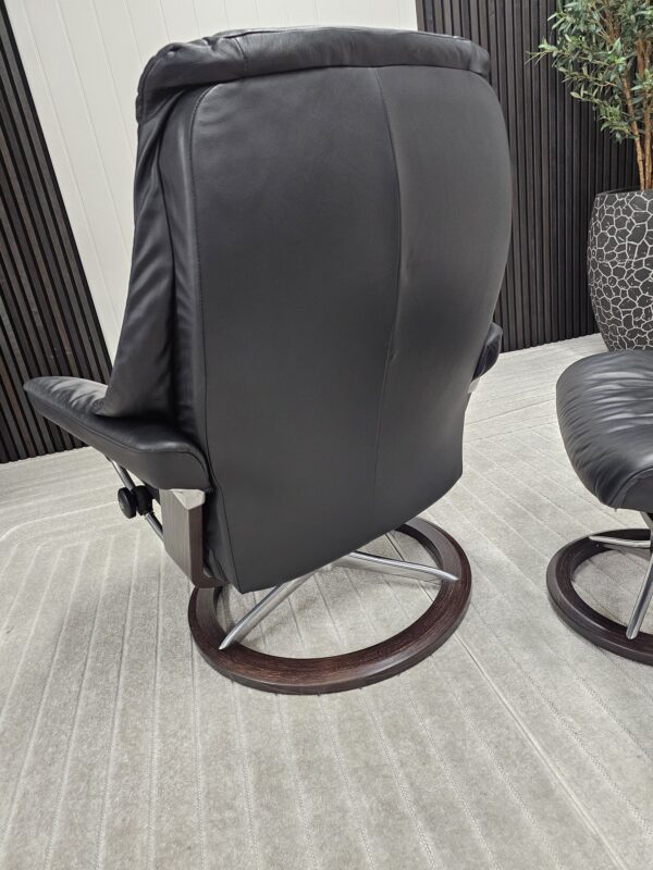 Stressless® Live Signature lenestol med krakk