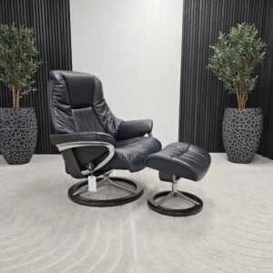 Stressless® Live Signature lenestol med krakk - Bilde 2