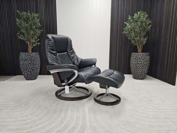 Stressless® Live Signature lenestol med krakk