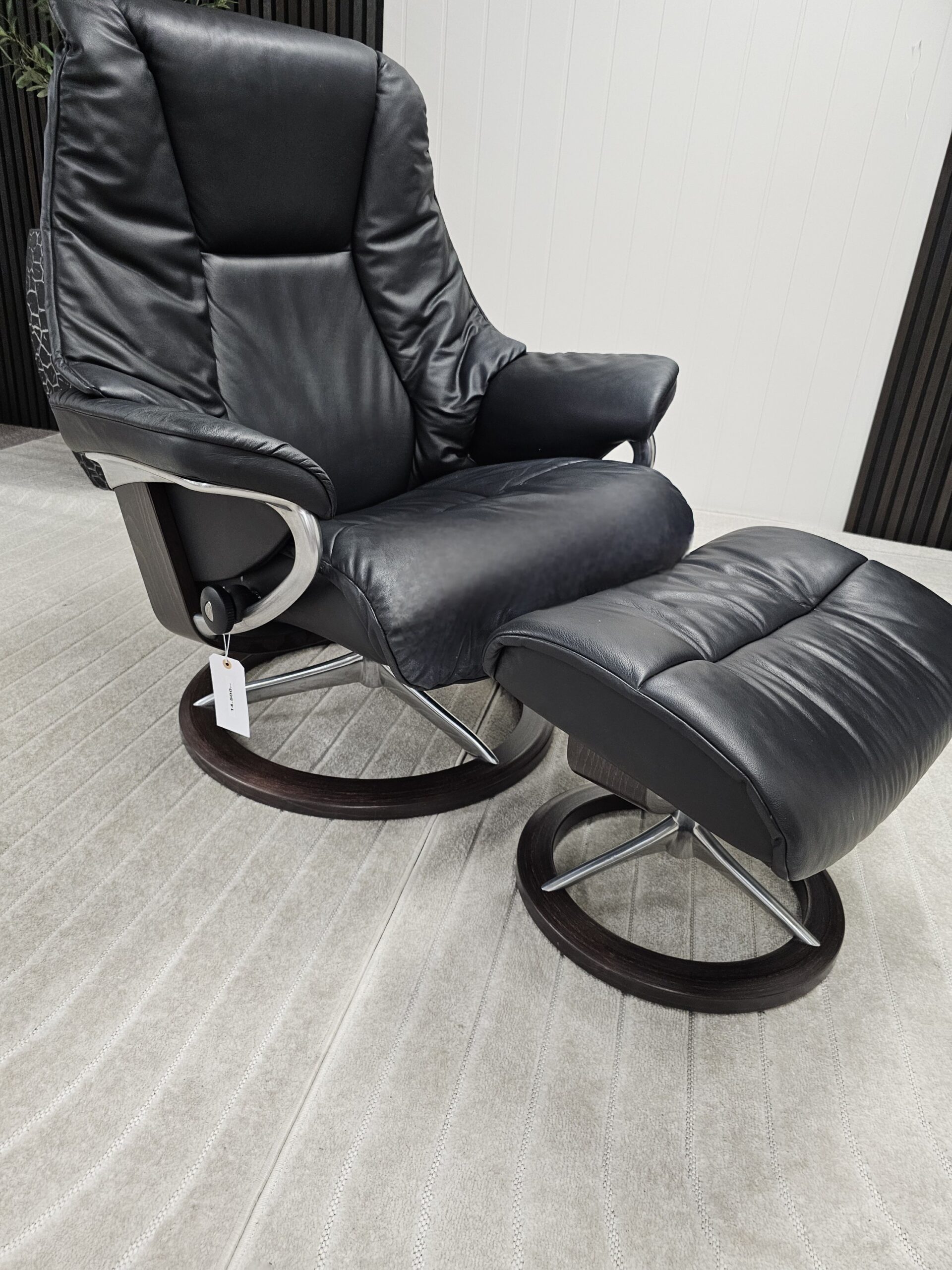 Stressless® Live Signature lenestol med krakk - Bilde 3