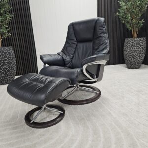 Stressless® Live Signature lenestol med krakk - Bilde 9