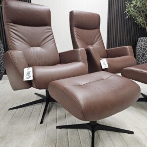 2 stk. IMG Galaxy lenestoler m/krakk fra Ekornes