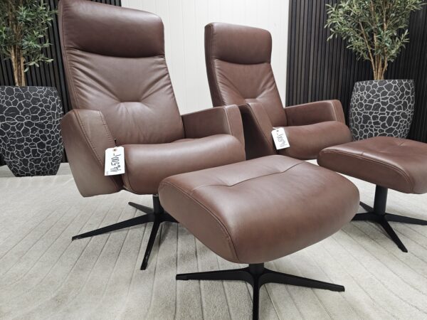 2 stk. IMG Galaxy lenestoler m/krakk fra Ekornes