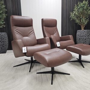 2 stk. IMG Galaxy lenestoler m/krakk fra Ekornes - Bilde 2